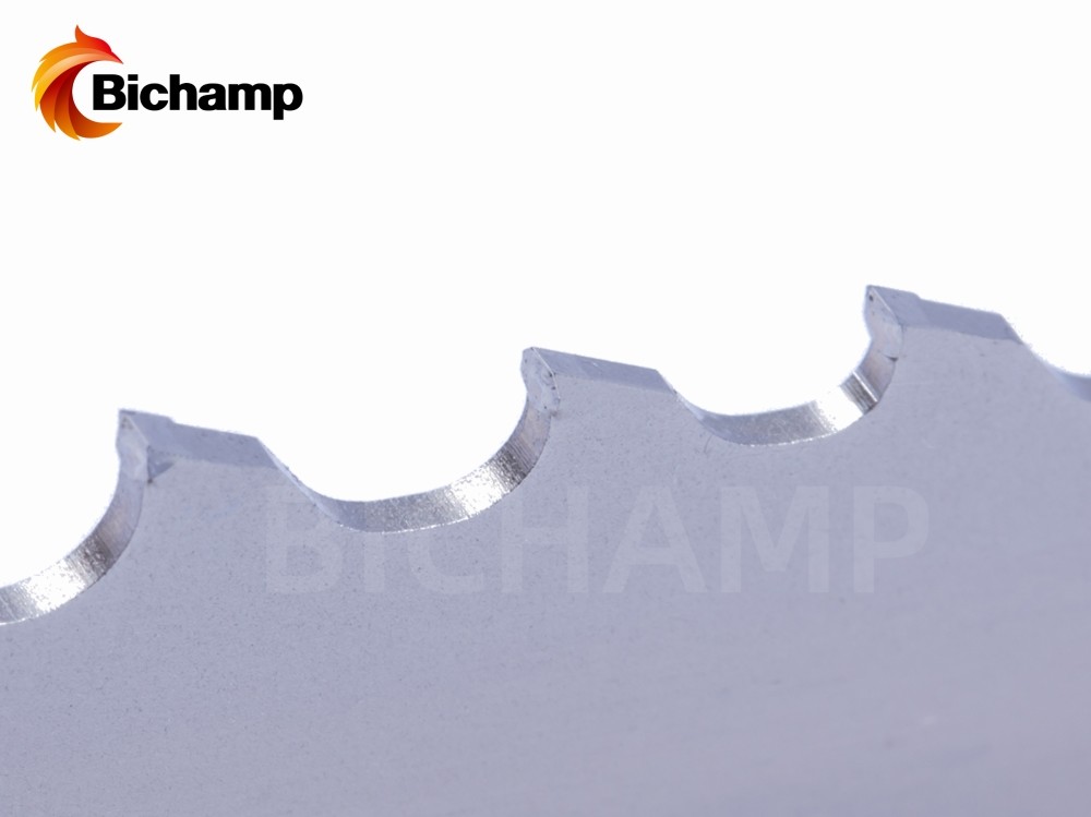 Industrial Carbide Tipped Bandsaw Blades Multi Chip Aluminum Cutting